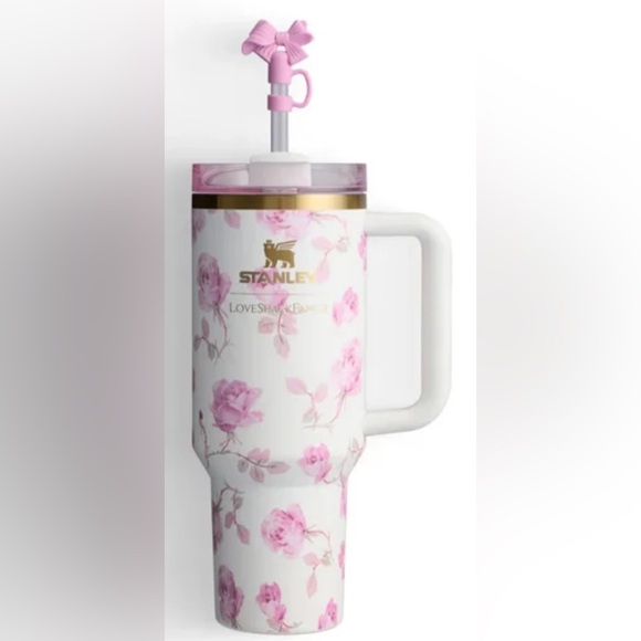 Stanley Other - Stanley 40oz Loveshackfancy Quencher - Ribbon Rosa print NIB
